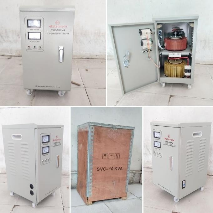 STAVOLT SVC 10 KVA MATSUNAGA / STABILIZER 10KVA / STAVOL 10000 WATT