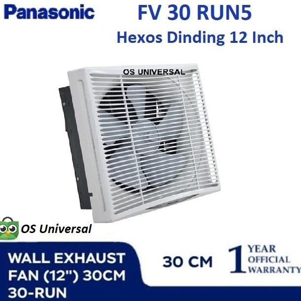 ready PANASONIC FV30RUN 12" EXHAUST FAN KIPAS DINDING HEXOS 12INCH ORIGINAL