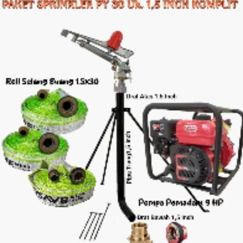 Paket Sprinkler Py 30 Tanpa Spiral|Penyiraman pertanian