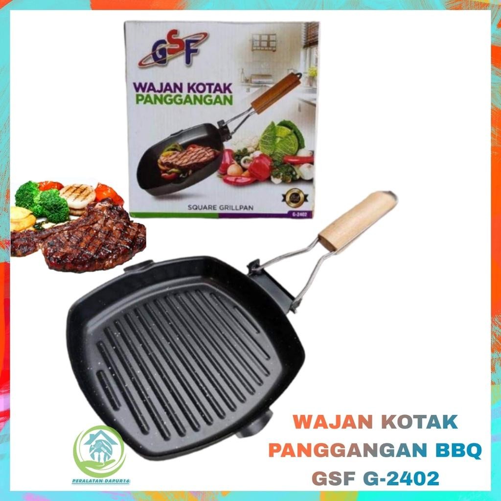 NEW PRODUCT PANGGANGAN KOTAK BBQ / WAJAN KOTAK BBQ GSF G-2402 2602 / WAJAN PANGGANGAN GRILL PAN MURA