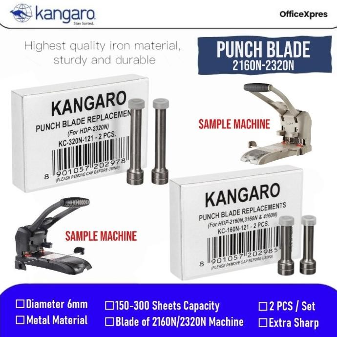 

MATA PISAU PEMBOLONG KERTAS / KANGARO PUNCH PIN 2160N ORIGINAL DAN TERPERCAYA