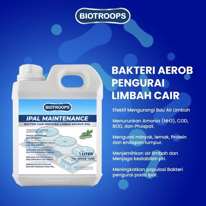 Murah Biotroops Aerob Bakteri Pengurai Limbah Cair