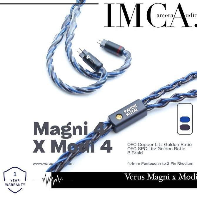 Promo Verus Magni Modi 2Pin Magni 4 X Modi 4 Ofc Copper + Spc Litz Golden Ratio