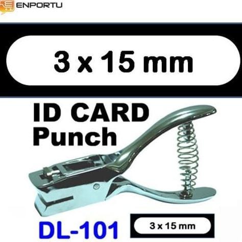 

ID CARD SLOT PUNCH 3X15 MM DL-101 / PEMBOLONG KARTU MURAH ORIGINAL DAN TERPERCAYA