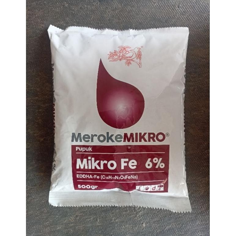 Meroke Mikro FE Eddha 6% Kemasan 500 Gr