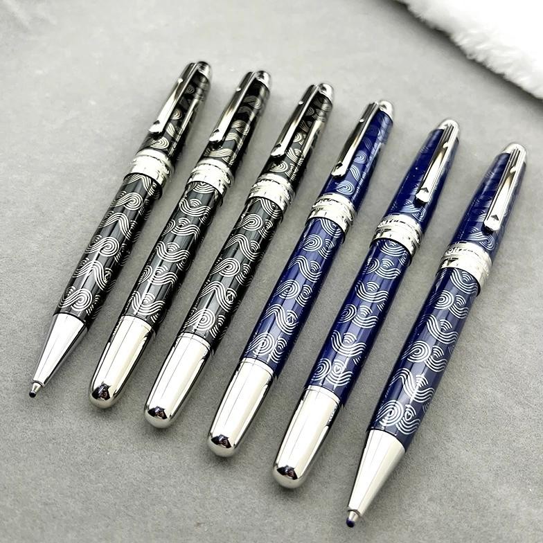 

Yamalang M B Luxury 80 Days 145 163 Blue Metal Fountain Rollerball Ballpoint Pen High Quality Business Writing Gifts