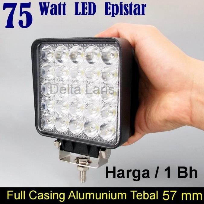 LAMPU TEMBAK LED LAMPU SOROT LED 75W 12V 24V LAMPU KAPAL LAUT LAMPU MEMANCING LAMPU PENANGKAP IKAN M
