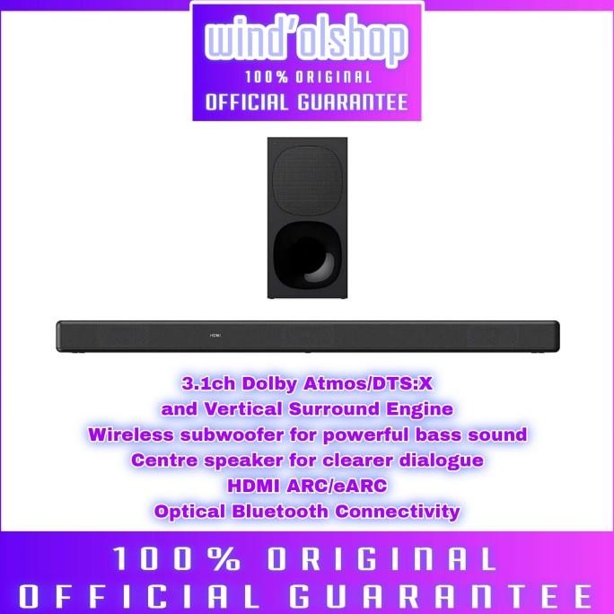 Terlaris Sony Soundbar Ht-G700 Dolby Atmos Speaker Sound Bar 3.1Ch 400W Htg700