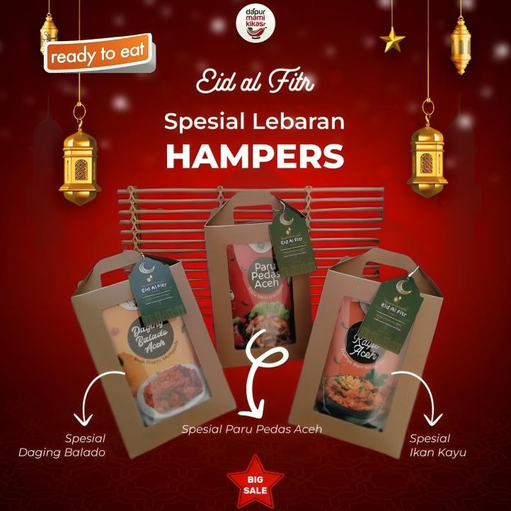 

READY STOK DapurMamiKikas - Hampers Lebaran Paru Pedas Aceh - Makanan Khas Aceh - Premium - Pedas Gurih Siap kirim