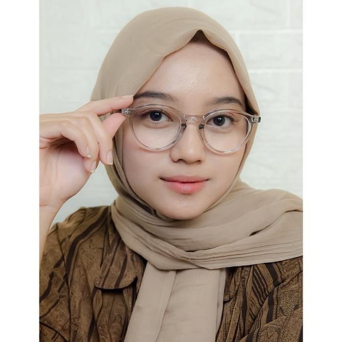 Berrybarton Kacamata Lensa Anti Radiasi Kacamata Plastik Tr Bisa Minus Photocromic Blueray Pria Wani