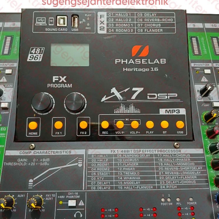 Ew64 By05 Mixer Analog Phase Lab Heritage 16 - Phaselab 16 Channel Original Original