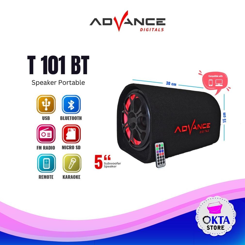 Advance Speaker Bluetooth T101BT 5 inch