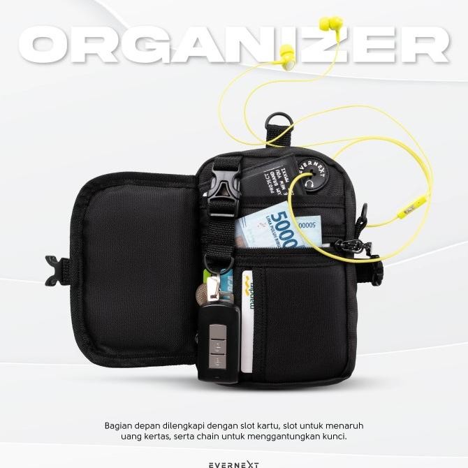 Tas Selempang Mini Pria Sling Bag Khenzo Sling Pouch Pria Tas Distro JRS