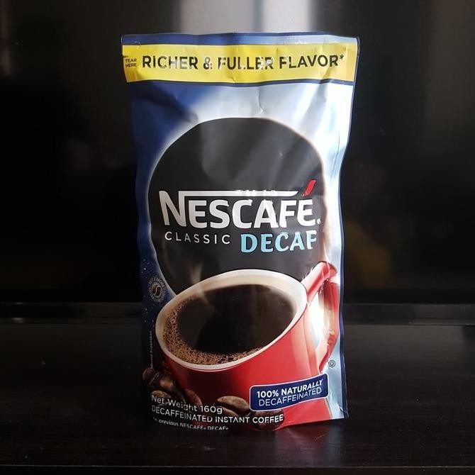 

Promo Nescafe Classic Decaf 160G Original Filipin Black Coffee Kopi Hitam