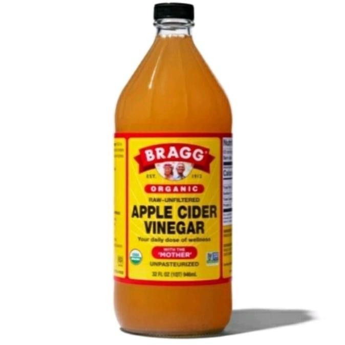 

STOK TERBATAS BRAGG APPLE CIDER VINEGAR 946 ML CUKA APEL ORGANIC BRAGG ACV ORIGINAL