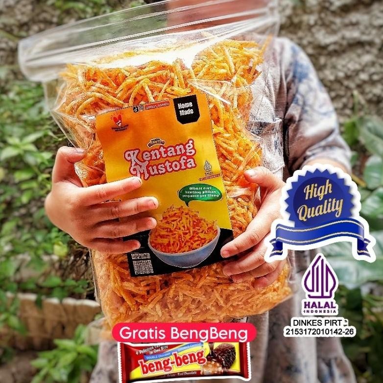 

TERLARIS Kering kentang mustofa 500gr Siap kirim