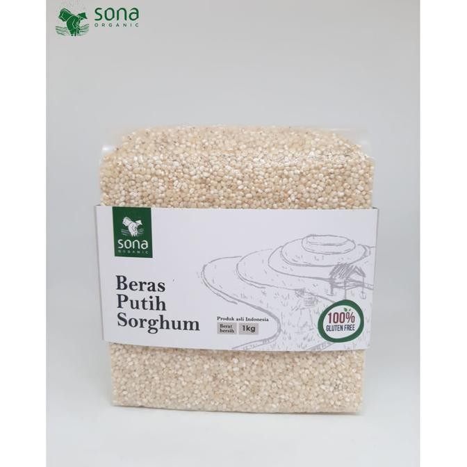 

Ready beras putih sorghum kupas @1kg