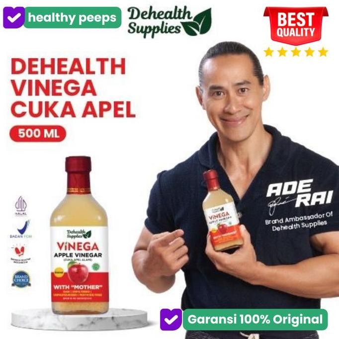 

STOK TERBATAS DEHEALTH SUPPLIES KACA - FINEGA / VINEGA APPLE CIDER VINEGAR WITH MOTHER - CUKA SARI APEL NANAS ORIGINAL ASLI MURNI ALAMI ORGANIK HALAL UNTUK KESEHATAN