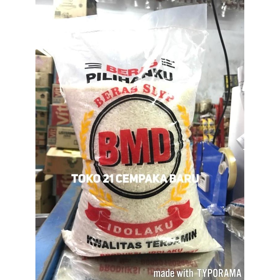 

Ready Beras BMD 5KG FULL | Setra Ramos Pulen Putih | White Rice 5 KG Murah