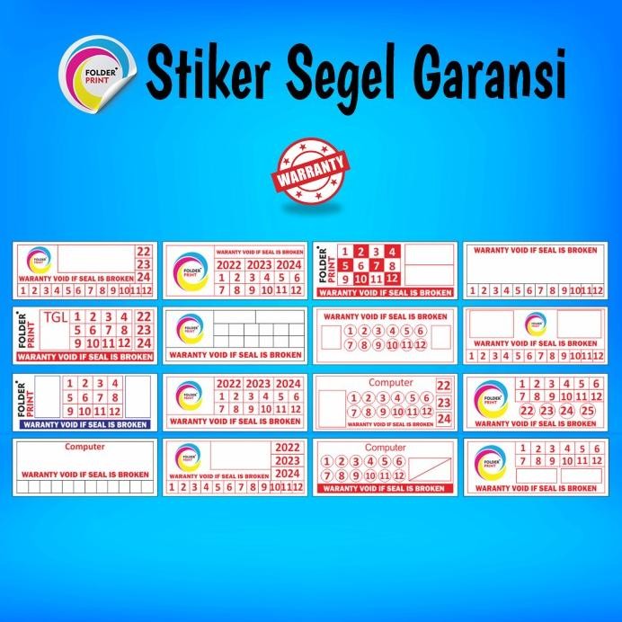 

ready Stiker Garansi Pecah Telur Label Segel Warranty Kualitas Import murah