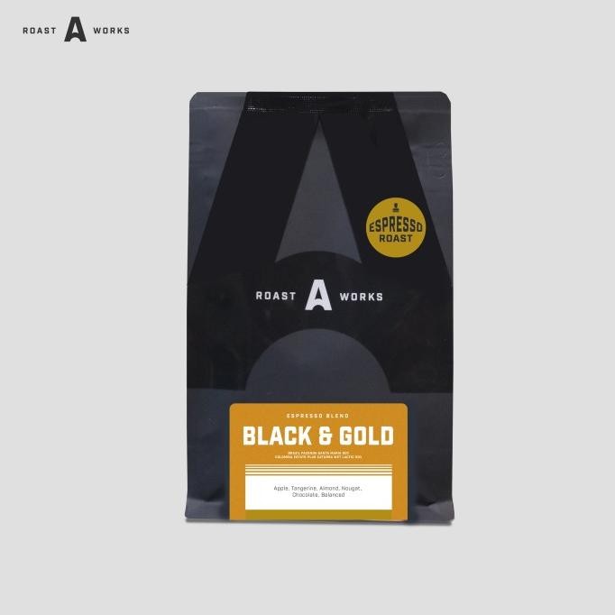 

Murah Black & Gold Espresso Blend - A Roastworks - Biji Kopi