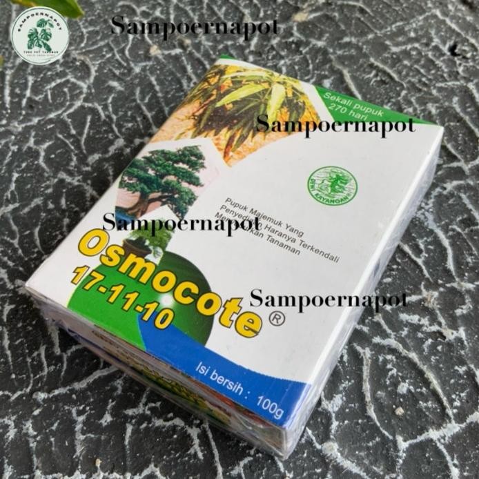 pupuk penyubur daun& tanaman hias dekastar 17-11-10 100gr (Osmocote) murah