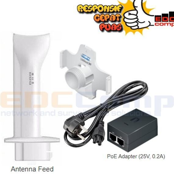 Ubiquiti LiteBeam Radio Wireless tanpa Dish Antena