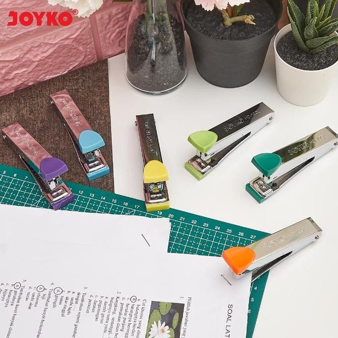 

ready STAPLER JOYKO STEPLER HEKTER HD10 STAPLES JEPRETAN HD-10CL LUSIN BOX [12PCS] murah