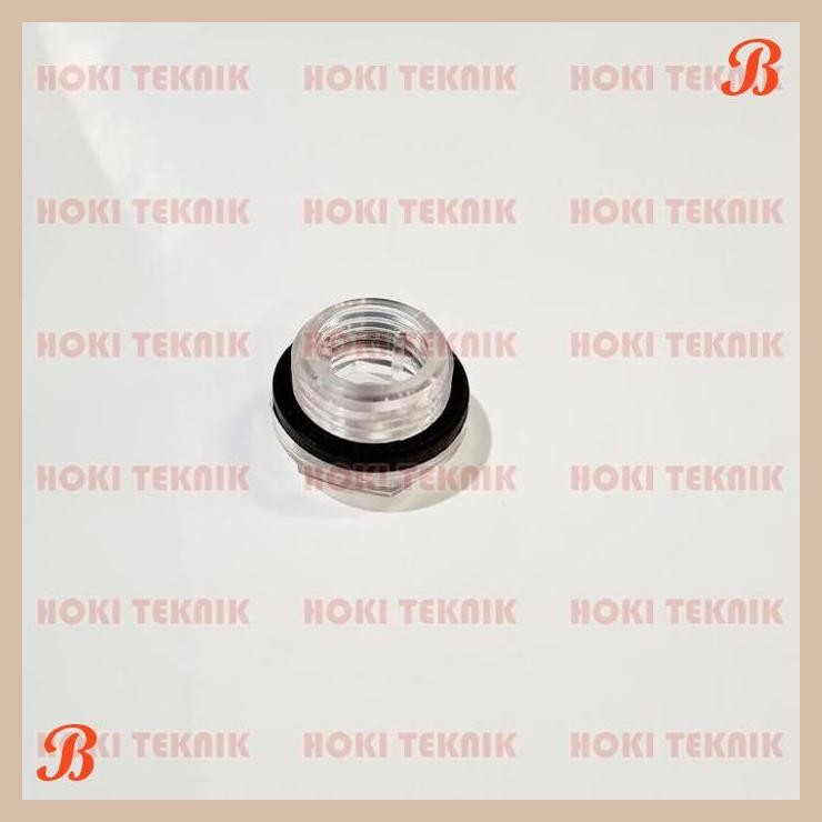 [HKT] TUTUP OLI BENING KOMPRESOR ANGIN TUTUP INDICATOR OLI TRANSPARAN