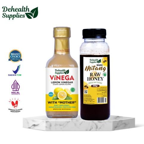 

STOK TERBATAS DEHEALTH SUPPLIES DETOX SMALL 250ML (CUKA LEMON BOTOL KACA)