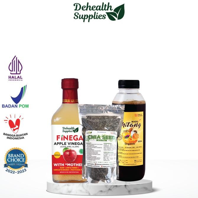 

STOK TERBATAS DEHEALTH SUPPLIES IMMUNE BOOSTER SERIES 500ML (CUKA APEL BOTOL KACA)