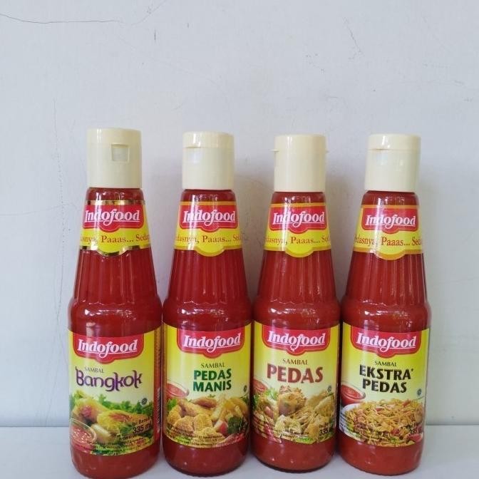 

Indofood Saos Sambel Pedas Dahsyat 335 ml