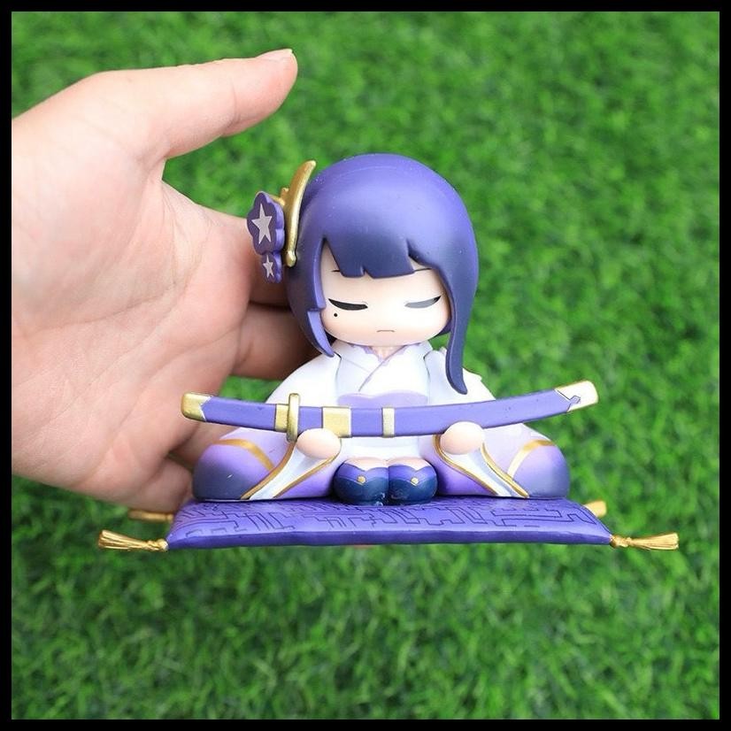  GENSHIN IMPACT FIGURE RAIDEN EI SHOGUN BAAL SITTING PAJANGAN UNIK ANIME GAME (BAKAWEARS) O-GENSHIN-