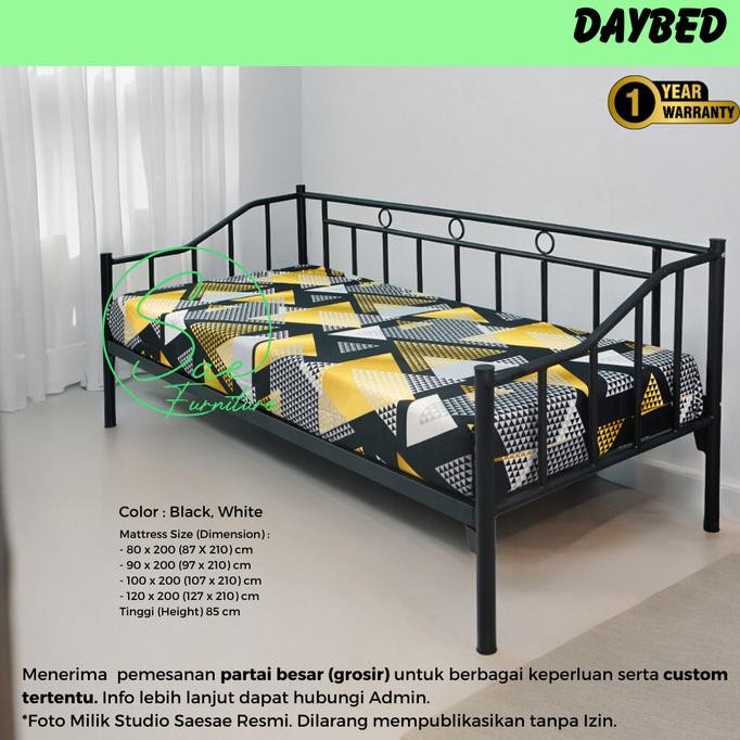 new Daybed Ranjang Santai Besi murah