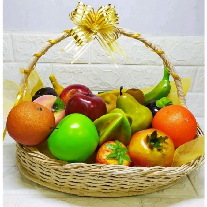 buah hias artifisial replika buah pajangan jus fruits artificial fruit