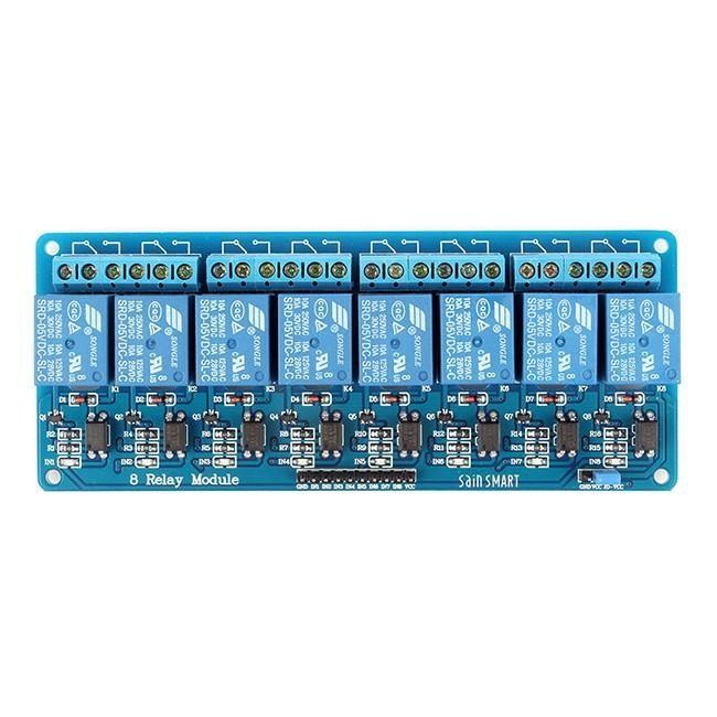 relay 8 channel module for arduino