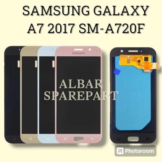 BEBAS ONGKIR - LCD TOUCHSCREEN SAMSUNG GALAXY A7 2017 SM-A720F/DS A720 LAYAR ORIGINAL