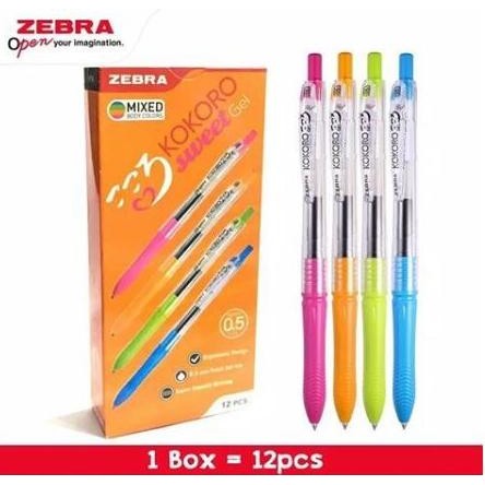 

tyS PULPEN GEL ZEBRA KOKORO / GEL PEN KOKORO [LUSIN[
