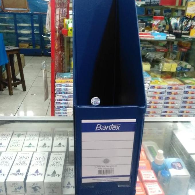 

tyS PROMO !!! Box file bantex jumbo folio 100 mm warna biru