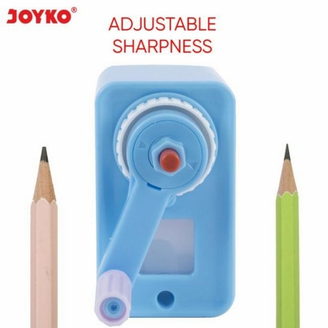 

tyS Serutan / Sharpener / Rautan Pensil Putar Joyko A-160 Warna Pastel