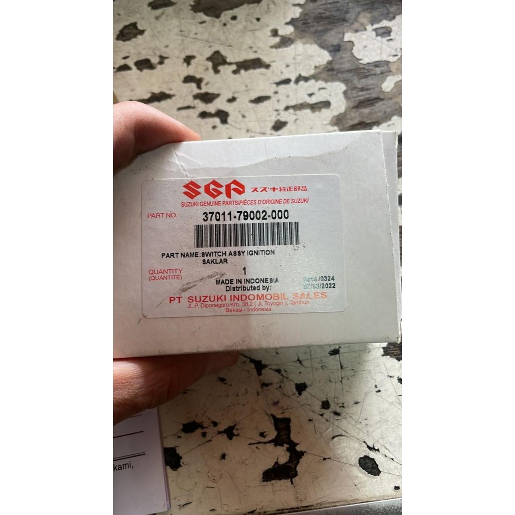 Kunci Kontak Suzuki Carry 1.0 Futura T120SS Original SGP ECU & Kelistrikan Mobil