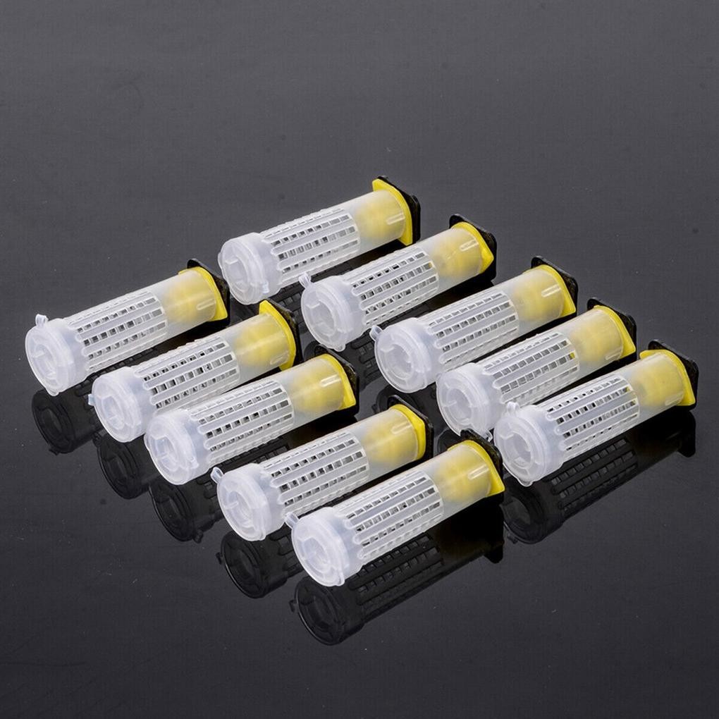 Premium Kurungan Ratu Lebah 10Pcs/Rumah Kurungan Ratu Lebah/Queen Bee Cage/Anti Kabur Queen Bee Cage
