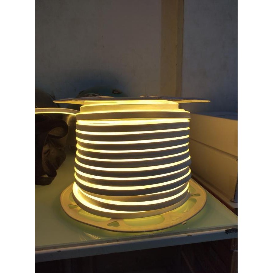 Promo Lampu Led Neon Flex Selang 220V Per 16 - 20M (Dapat Soket Panjang 1Meter Dan Ada Tombol On Off