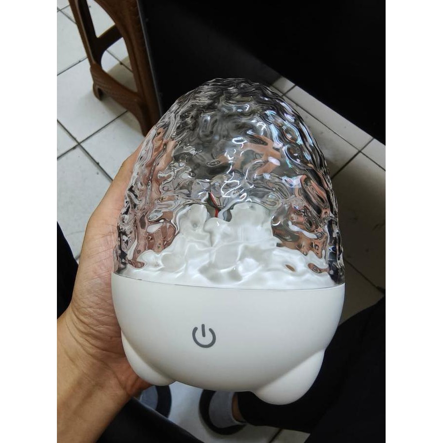 Promo Lampu Proyektor Aurora Model Air /Speaker Bluetooh/Portable Baterai Cas /Lampu Tidur Kamar /La