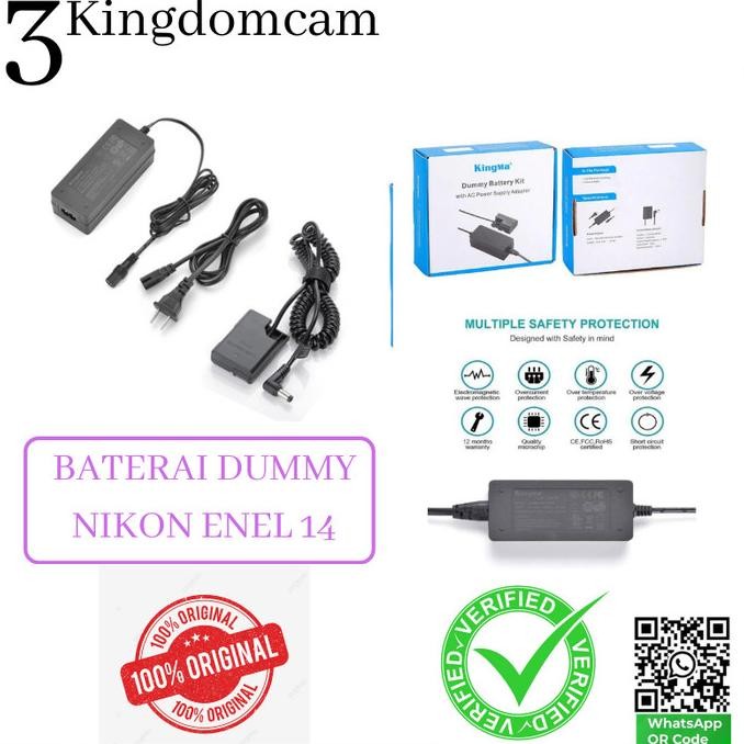 BATERAI DUMMY KINGMA NIKON ENEL 14 ( SPECIAL ONLINE)
