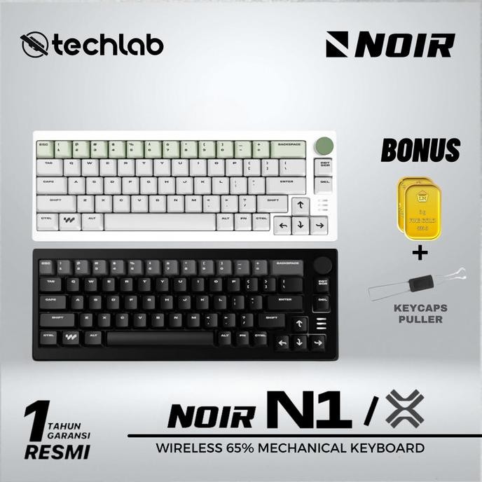 Noir N1-X / N1X Wireless Mechanical Gaming Keyboard VIA Compatible