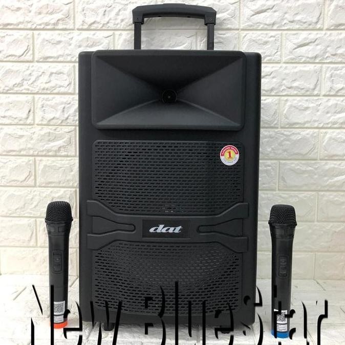 Speaker Portable Wireless DAT DT1210 FT Original Bluetooth 12" DT 1201