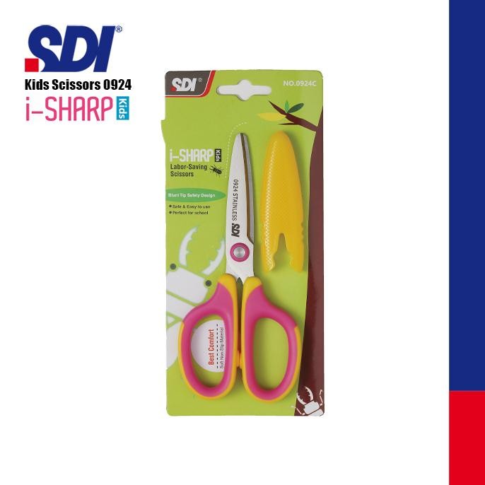 

baru !!! SDI i-Sharp Kids Scissors / Gunting Anak Kecil 0924C