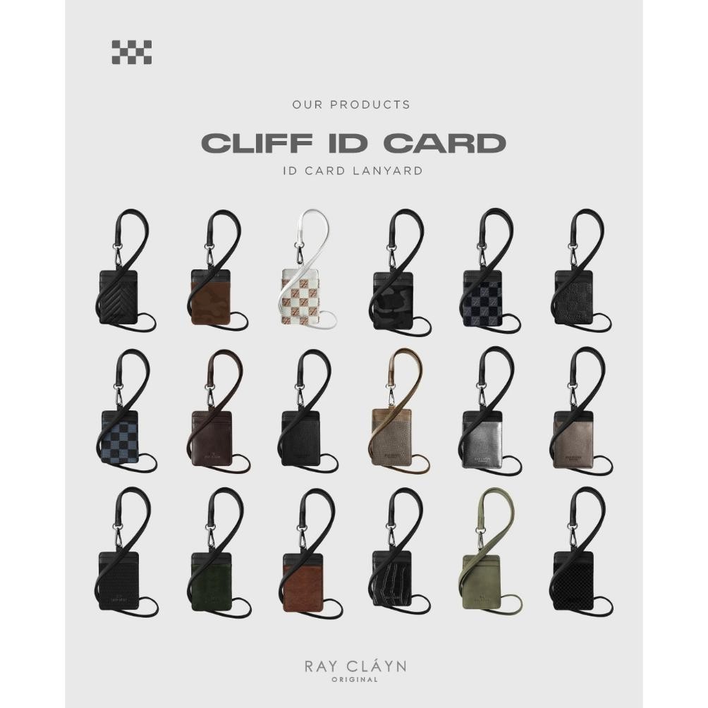 

Ray Clyn - ID Card Lanyard / Name Tag / Lanyard ID Cardholder Kulit / Gantungan Kartu ID murah