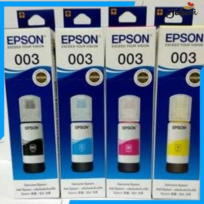 

JUAL TINTA PRINTER EPSON ORIGINAL KODE 003 UNTUK TYPE L3110
